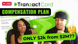 Tranzact Card Compensation Plan Review ($2k from $2M?? 🤦😭)