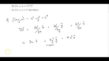 GRADIENT OF FUNCTION PRACTICE QUESTION - Problem 1.11 Introduction to Electrodynamics
