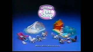Littlest Pet Shop Sparkling Pond Kitties & Puppies Ad 1995