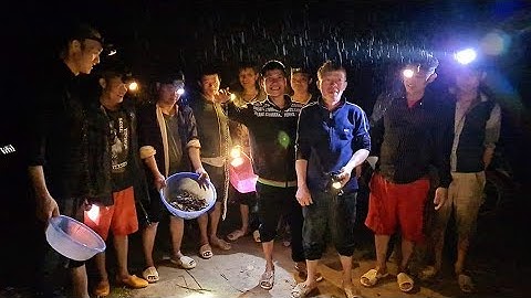 Sinh tồn 24giờ xuyên đêm dưới suối cùng dàn Diễn viên điện tử. Nguyễn Tất Thắng