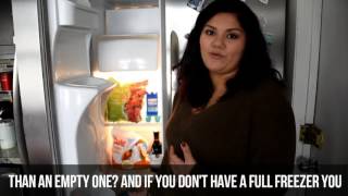 Energy efficient tip Your freezer