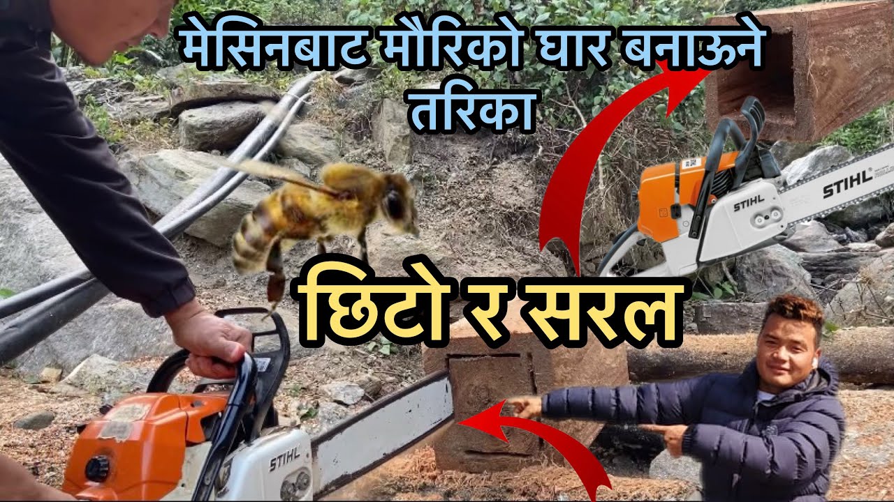 मेसिनबाट मौरिको घार बनाउने सजिलो तरिका यसरी बनाईन्छ/मौरि पालन