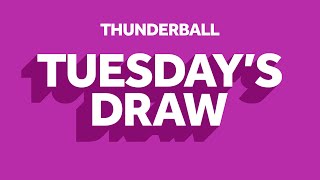 The National Lottery Thunderball Draw Results From Tuesday 29 March 2022