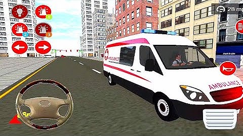 American Ambulance Emergency Simulator 2021 #2 | 🚨🚑 Trò chơi lái xe cứu thương | Android gameplay