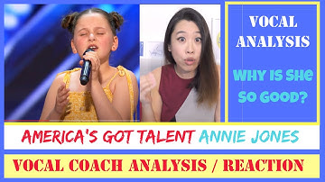 12-Year-Old Annie Jones Sings【Dance Monkey】 (Tones & I) on AGT America