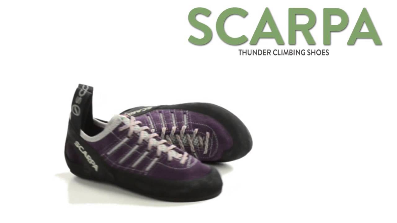 scarpa thunder climbing shoes