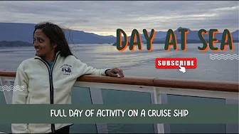 How we Spent a Day at Sea | Royal Caribbean Alaskan Cruise
