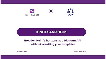 Kratix X Helm Demo