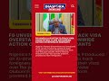 FG Unveils AI System to Track Visa Overstayers, Plans Nationwide Action on Irregular Migrants