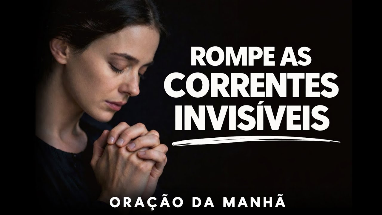 SENHOR, Liberta Minha MENTE das Correntes INVISÍVEIS | ORAÇÃO da MANHÃ QUE TRANSFORMA