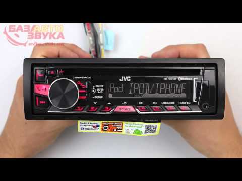 Автомагнитола JVC KD-R861BTEY с функцией Bluetooth Обзор avtozvuk.ua