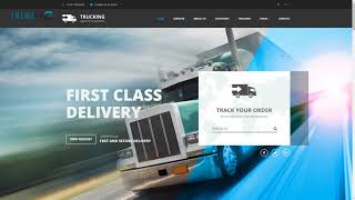 Logistic & Transportation Bootstrap Website Template TMT Burke Jere
