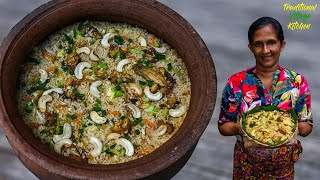 ගමේ රසට චිකන් ෆ්‍රයිඩ් රයිස් | Village Style Chicken Fried Rice Recipe | Fried Rice Recipe