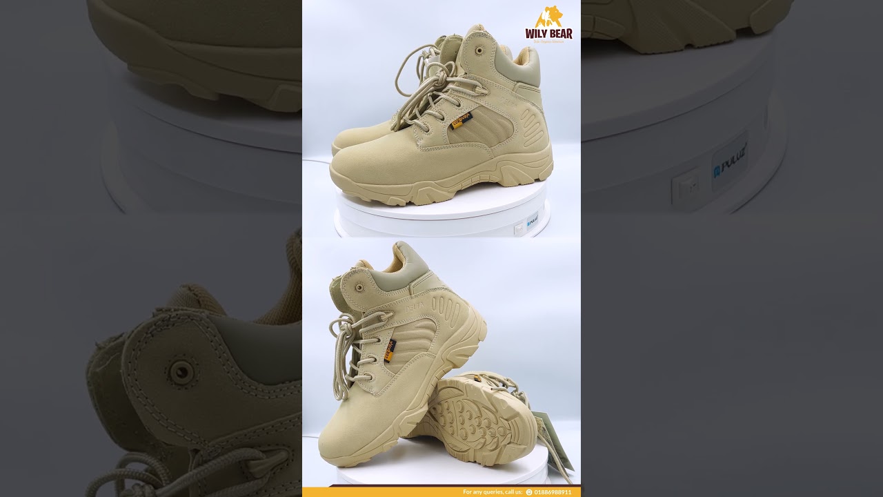 Delta Low Cut Tactical Boot- Sand | Wily Bear #tacticalboots #combatboots  #boots