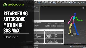 ActorCore Tutorial for 3ds Max - Retargeting Motions for CAT Characters
