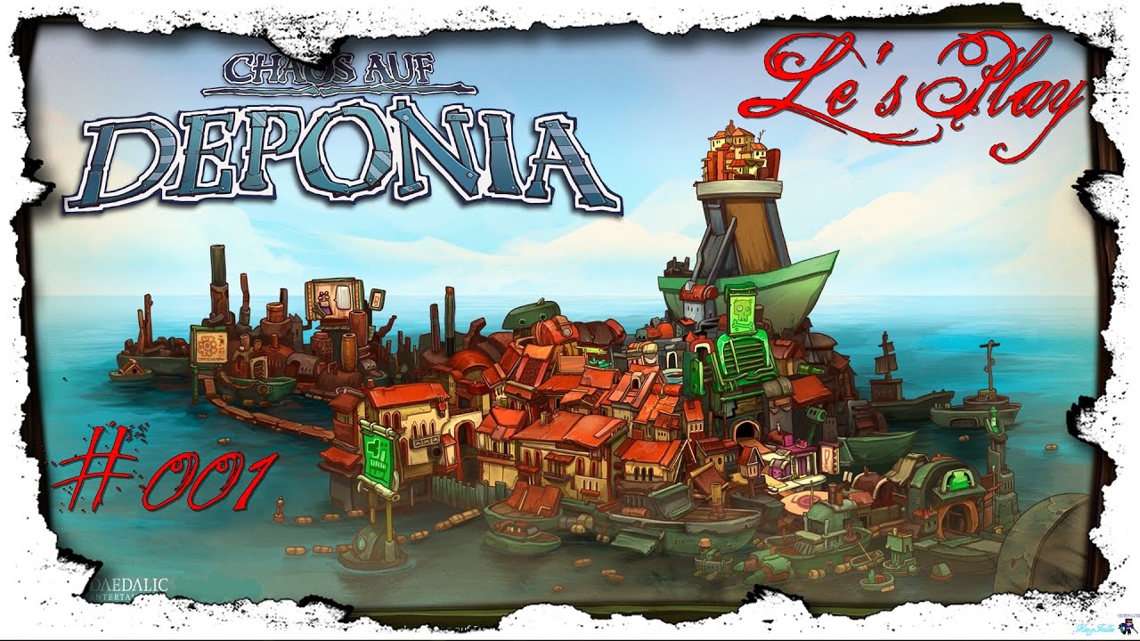 Let's Play Chaos auf Deponia #001| Das Tutorial - YouTube