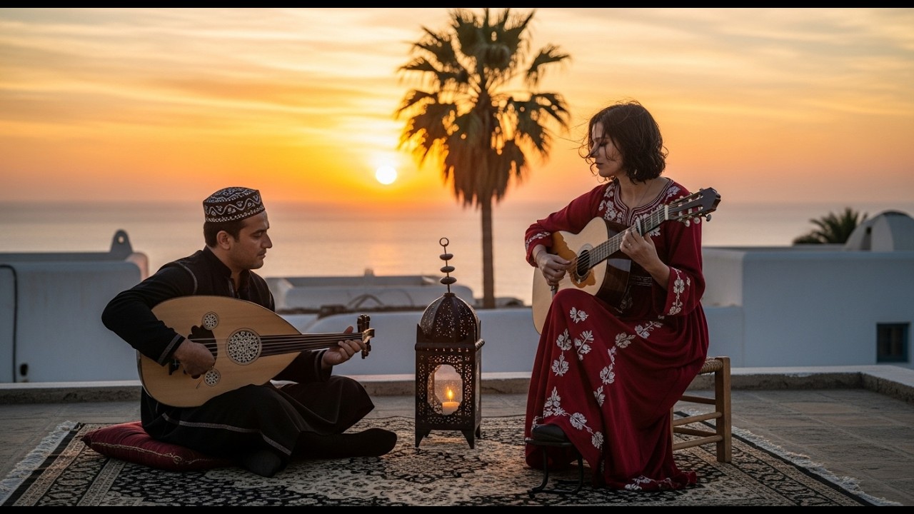 Antica Al Andalus 🕌 Oud Arabo & Chitarra Spagnola | Musica Spirituale Rilassante