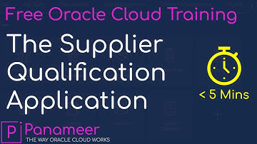 Oracle Cloud Tutorial Ep 0050 | Procurement Cloud Apps | Supplier Qualifications (2021)