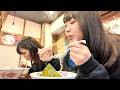 るあ&ななせとラーメン2軒目w