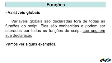 Videoaula 21 - Escopo de variáveis em PHP