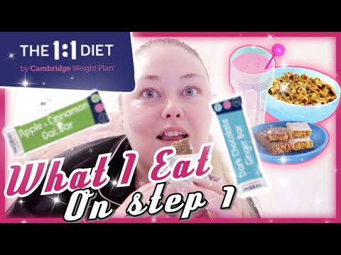 1:1 diet Cambridge Weight Plan What I Eat in a Day ?