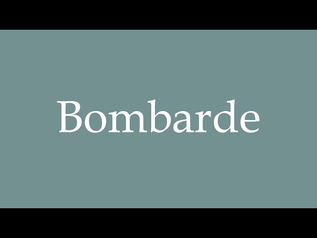 Bombarde