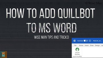 How to Add QuillBot to MS Word