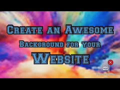 How to add a background image to a webpage using CSS - YouTube
