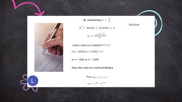 Application of Second Order Differential Equations - RLC Circuit