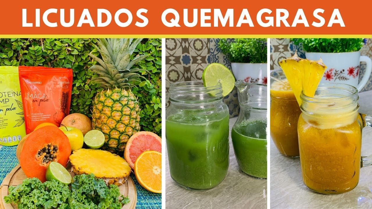 Jugos p/Bajar COLESTEROL, Perder PESO y Limpiar el COLON| Cocina de Addy -  YouTube