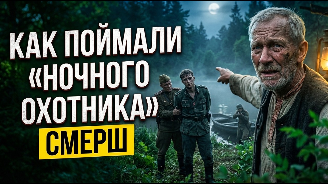 НОЧНОЙ ОХОТНИК Как сельский дед помог СМЕРШу пойм