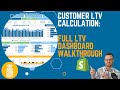 LTV Calculation - Shopify [Full Looker Studio Dashboard &amp; Analysis Walkthrough]