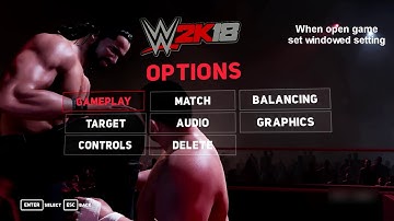 WWE 2K18 PC (CODEX) Mods Instal