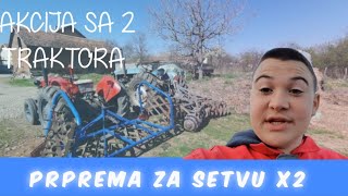 TANJIRAM 20 NA SAT - PRIPREMA ZA SETVU(#01) *akcija sa 2 trakotora*