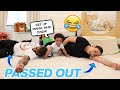 PASSING OUT IN FRONT OF OUR 1 YEAR OLD SON TO SEE HIS REACTION! *Cute Reaction*