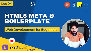 HTML5 Boilerplate and Meta Elements 2022 | FacileSol | Lecture 04
