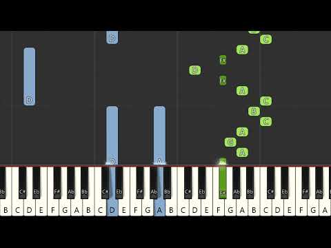 Jesu Joy of Man's Desiring - piano tutorial Level 2B | Pianofly