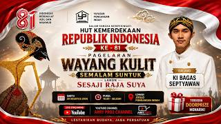 WAYANG KULIT DALANG KI BAGAS  SEPTIAWAN LIVE SATRIAWAN LIVE JOGLO PERUM PONGANGAN INDAH GERSIK