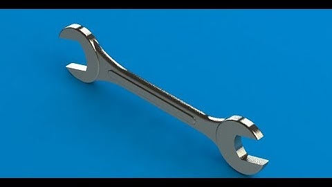 How to Draw a Wrench Using SolidWorks | Best SolidWorks Tutorials