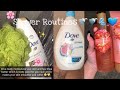 Tik Tok Shower Routines🚿🚿☁️💦