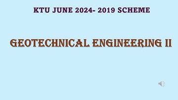 GT II KTU PREVIOUS QP JUNE 2024. KTU 2019 SCHEME