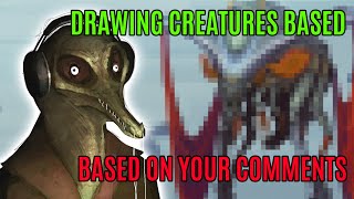 drawing creatures with 4 words @RANDOMstuffanimation