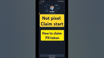 How to claim not pixel | how to claim px token | claim px token | Not pixels token table | Notpixels