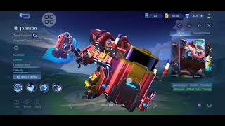 Testing Out Johnson Jeepney Racer Elite Skin Mobile Legends