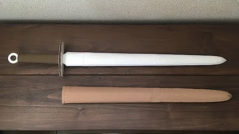 段ボール硬い剣作り方