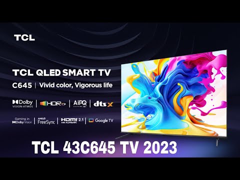 TCL C645 43 inch Ultra HD 4K Smart QLED TV (43C645) Price in India 2024,  Full Specs & Review