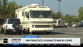 San Francisco bans homeless people from living in RVs with new parking limit