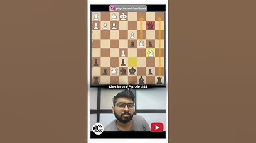 Checkmate Puzzle #44 | PlayChessWithAbhishek #chess #playchess #chessindia