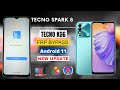Tecno Spark 8 (KG6) Frp Bypass Android 11 | No Talkback Apk Not Installed Fix/Without Pc