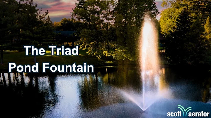 The Triad Pond Fountain by Scott Aerator | PondStream